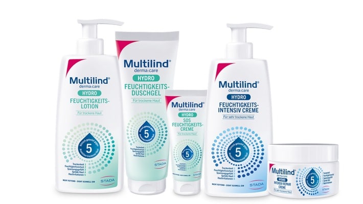 Neue Pflegeserie Multilind derma:care HYDRO verstärkt STADAs bewährte ...